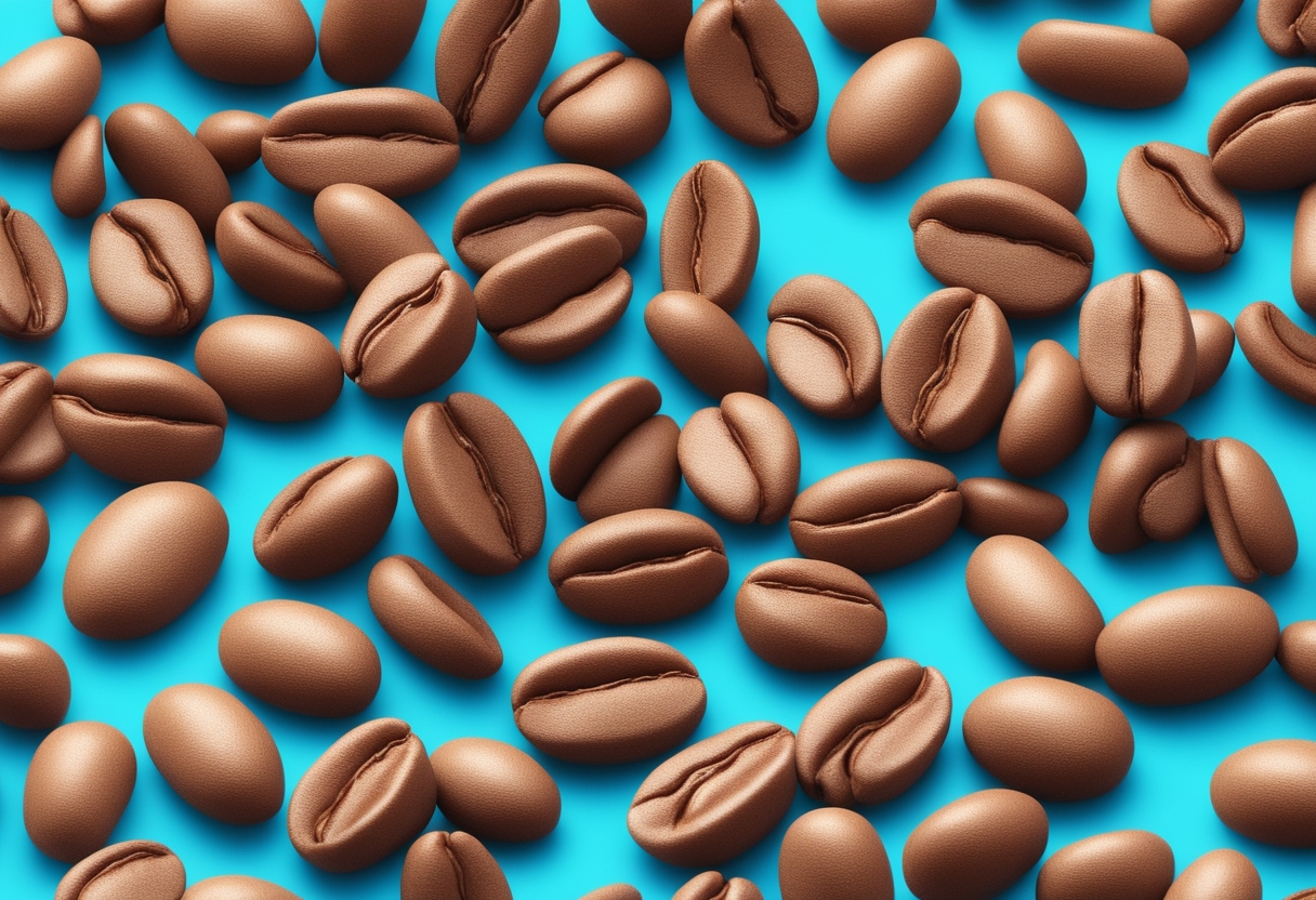 AI Generated image of Coffee Beans.